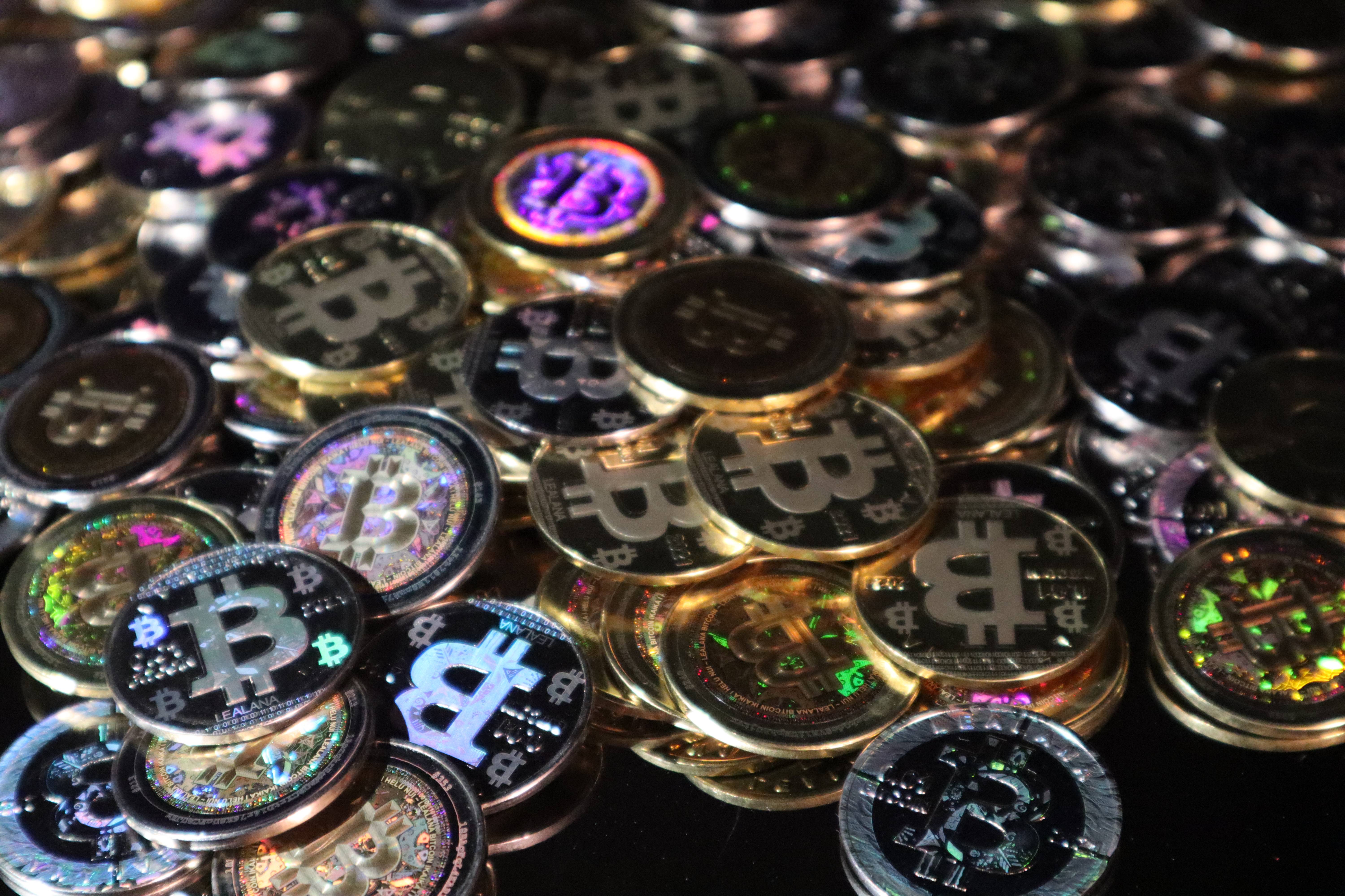 Bitcoin Cents — Brass, Nickel and Rainbow — recovered source image 1