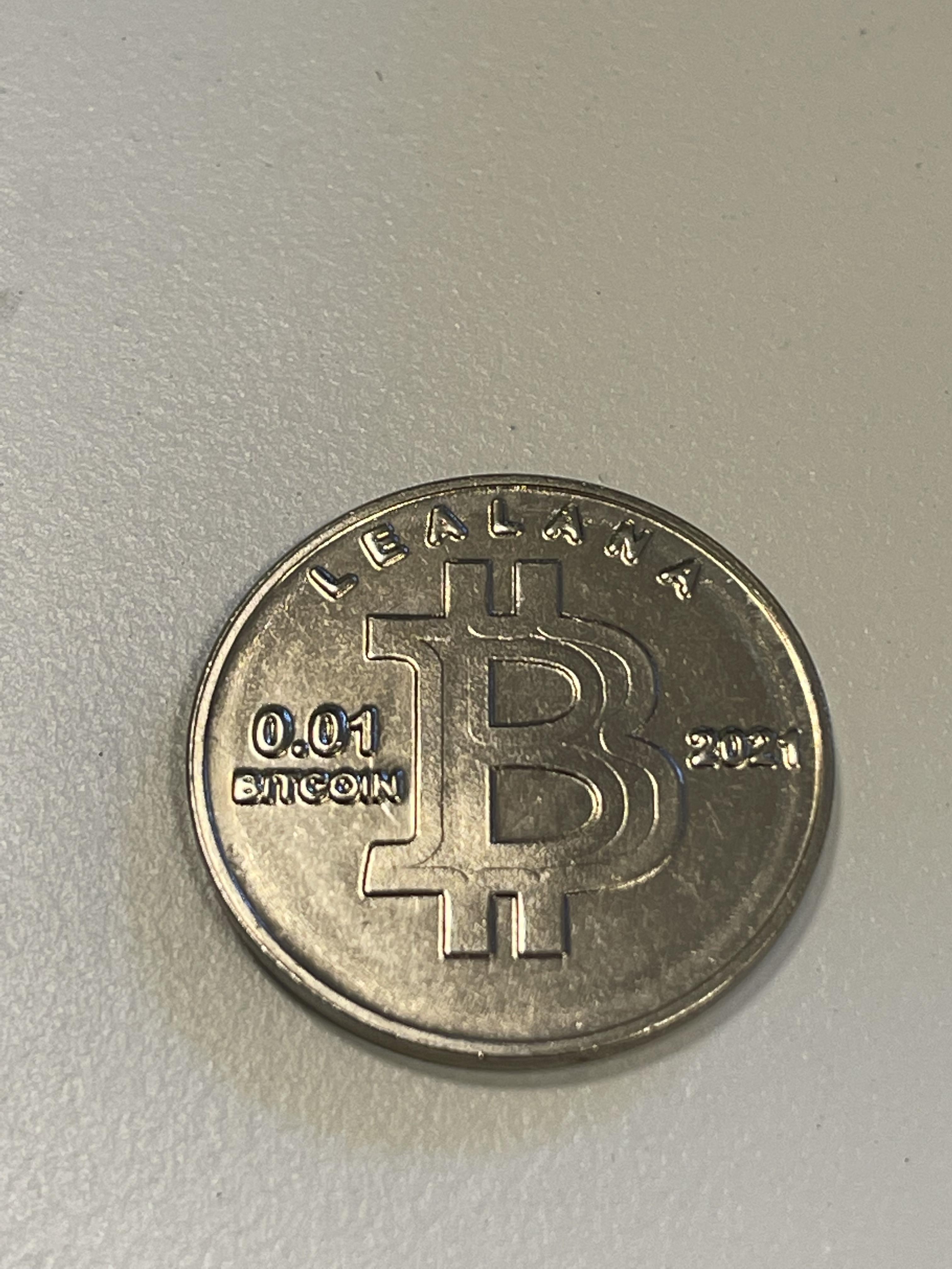Bitcoin Cents — Brass, Nickel and Rainbow — recovered source image 2