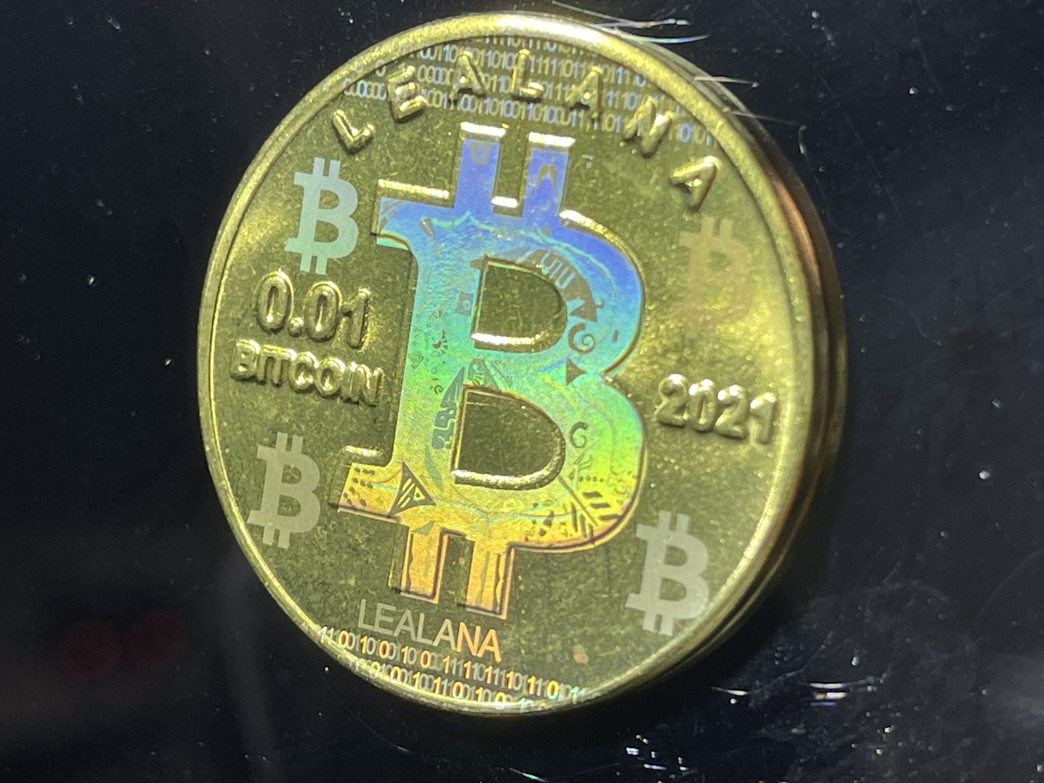 Bitcoin Cents — Brass, Nickel and Rainbow — recovered source image 11