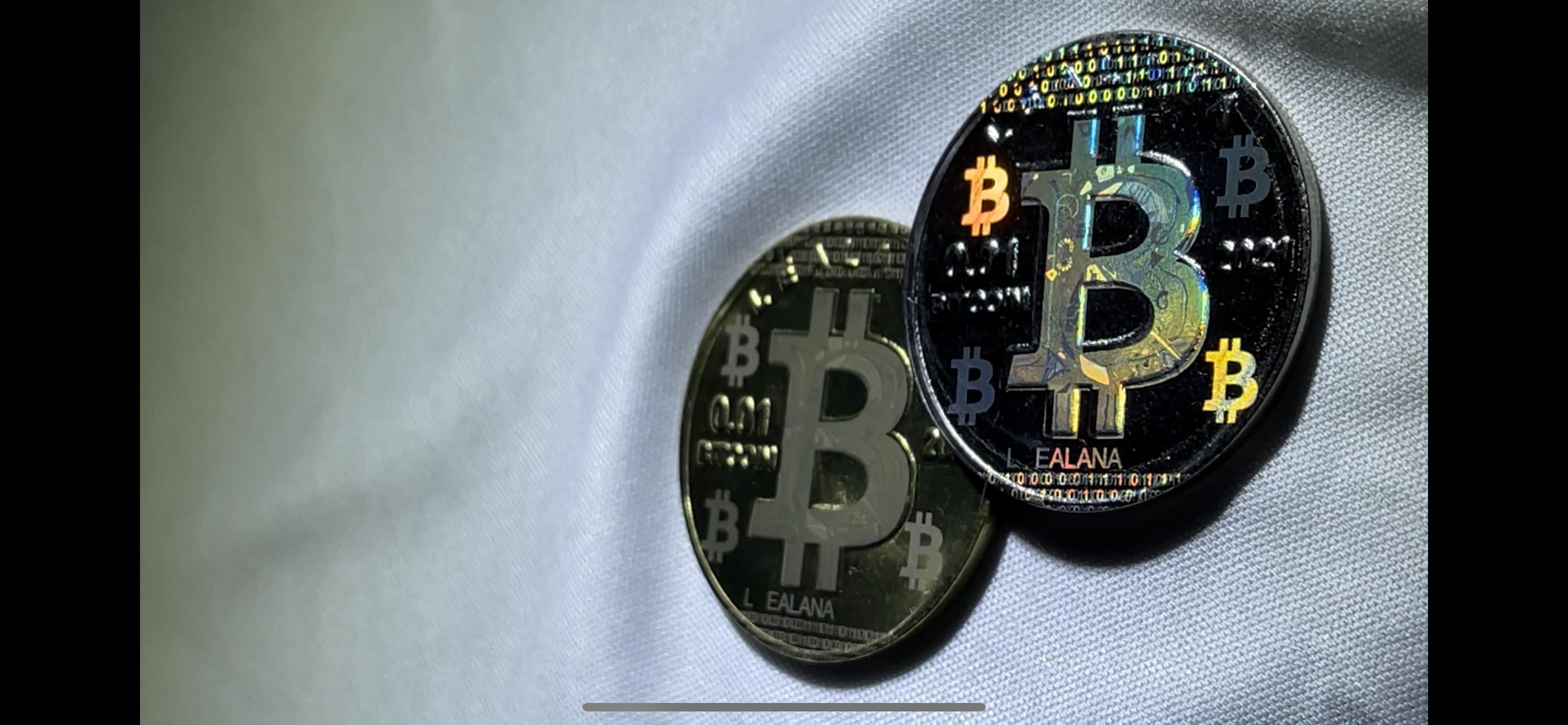 Bitcoin Cents — Brass, Nickel and Rainbow — recovered source image 13