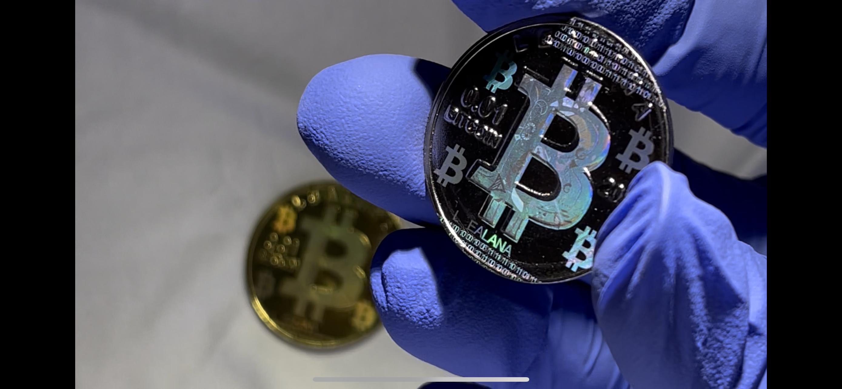 Bitcoin Cents — Brass, Nickel and Rainbow — recovered source image 14