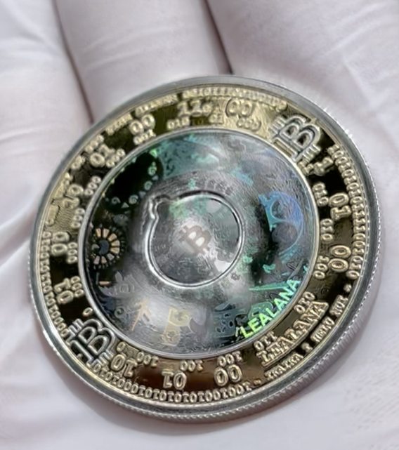 1 oz Silver Bitcoin Dimes — recovered source image 13