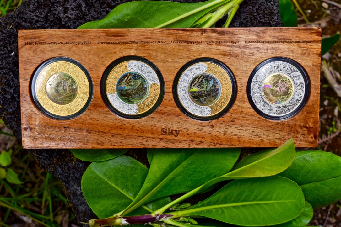 Kamehameha Eight-Coin Koa Set — recovered source image 4